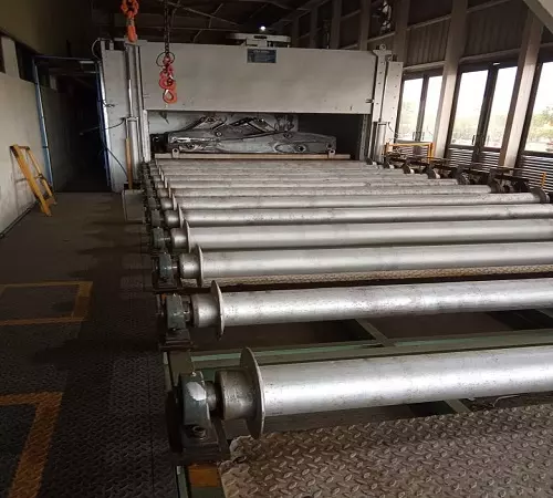 Furnace Exit Rollers