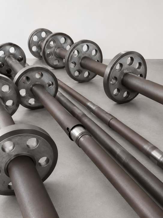 Cooling Bed Rollers Assembly